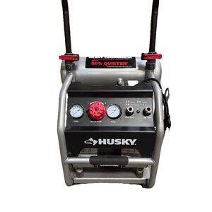 Husky 4.5 Gal. 175 PSI Portable Electric Quiet Air Compressor
