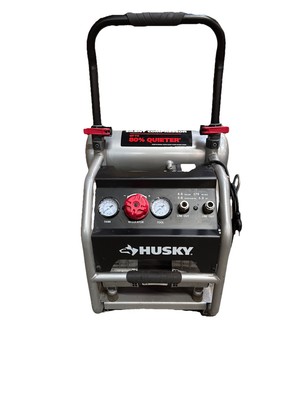 Husky 4.5 Gal. 175 PSI Portable Electric Quiet Air Compressor