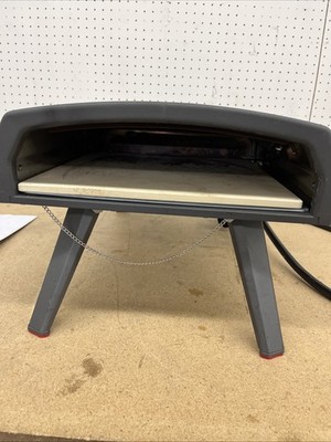 Dyna-Glo 12 in. Portable Propane Gas Outdoor Pizza Oven in Black