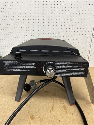 Dyna-Glo 12 in. Portable Propane Gas Outdoor Pizza Oven in Black - Image 4