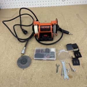 VEVOR Jewelry Polisher, Adjustable Variable Speed Bench Grinder Polishing