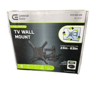 Commercial Electric-Full Motion TV Wall Mount Bracket for 23" - 63" TVs