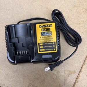 DEWALT DCB112 Battery Charger - Black