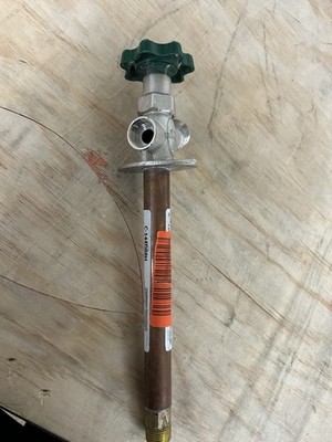 Prier Products 1/2 in. x 8 in. Brass MPT x SWT Heavy-Duty Frost Free Anti-Siphon
