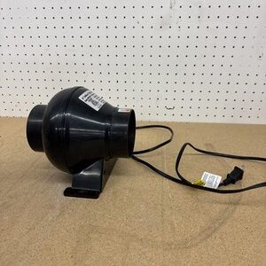 Edendirect 4 in Inline Ventilation Fan 195 CFM HVAC Exhaust Blower