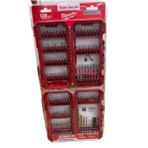 Milwaukee 48-32-5155 SHOCKWAVE Impact Duty Drill & Drive Set - 120 PC