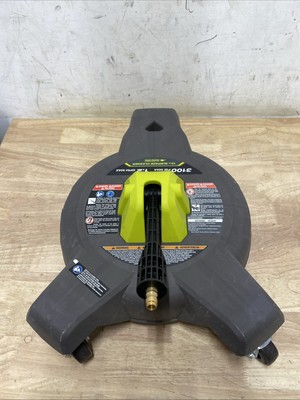 RYOBI 12 in. 3100 PSI Electric Pressure Washer Surface Cleaner w/Caster Wheels