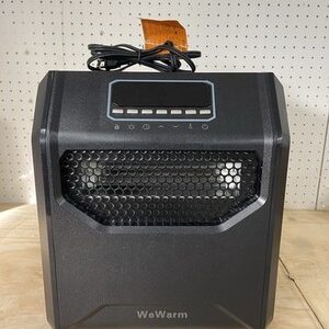 WeWarm Electric 6 Element Infrared Space Heater Black Plastic