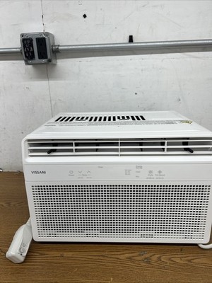 Vissani 6,000 BTU 115V Window Air Conditioner with Remote for 250 Sq. Ft. Rooms - Image 2