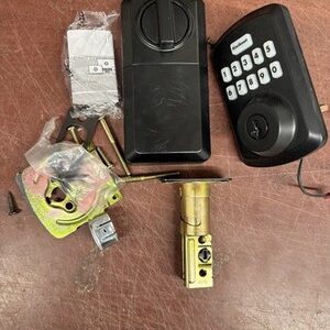 Kwikset Powerbolt 250 10-Button Keypad Venetian Bronze Transitional Electronic