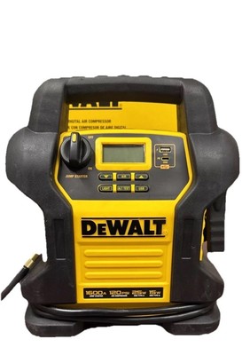 DEWALT 1600 Peak Amp Jump Starter with Digital Compressor and USB Power Bank