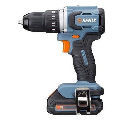 Senix 20V Brushless 1/2 " Drill/Driver &1/4"Impact Driver Combo Kit, 2 Batteries - Image 4
