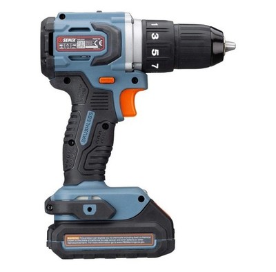 Senix 20V Brushless 1/2 " Drill/Driver &1/4"Impact Driver Combo Kit, 2 Batteries - Image 5