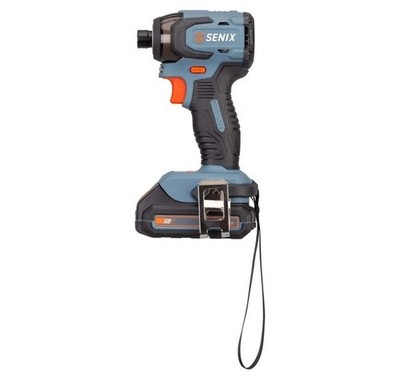 Senix 20V Brushless 1/2 " Drill/Driver &1/4"Impact Driver Combo Kit, 2 Batteries - Image 7