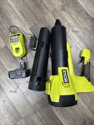 RYOBI ONE+ 18V Cordless Leaf Blower 100MPH 350CFM w/ 4.0Ah Battery Kit
