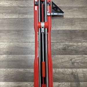Rubi Practic 61 Plus-24" Tile Cutter with Tungsten Carbide Blade & Roller Guide
