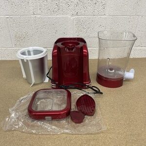 VEVOR Slushy Machine for Home, 32 oz. Home-use Snow Cone Machine, Smoothie