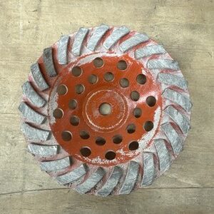 RIDGID 7 in. 24-Segment Turbo Cup Grinding Wheel Power Tool Accessory