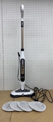 Shark Steam and Scrub Corded Steam Mop Cleaner for Hard Floors White Sanitizing