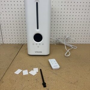 Vissani 1.5 Gal Ultrasonic Humidifier Cool Mist 360 Dual Nozzle for Medium Room