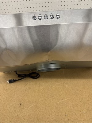Vissani Sarela 30" W x 7" H 500CFM Convertible Under Cabinet Range Hood DENTED - Image 2