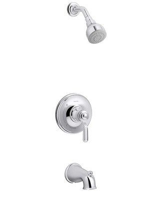Kohler Ludington Bath & Shower Faucet Trim (Polished Chrome)