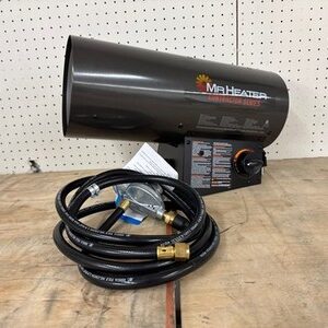 Mr. Heater 60000 BTU Forced Air Propane Heater W/Hose & Regulator NO HANDLE