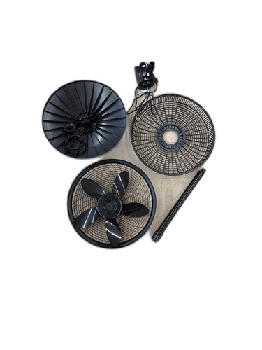 Lasko Cyclone 18" 3 Speed Oscillating Pedestal Fan Black Adjustable Height