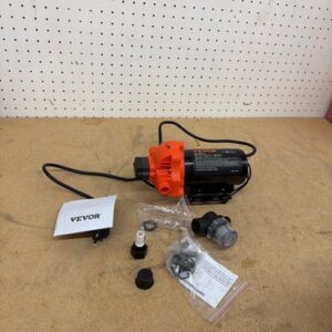 SKYSHALO RV Water Pressure Pump 3-Chambers 110V 3.3GPM 45PSI Adjustable