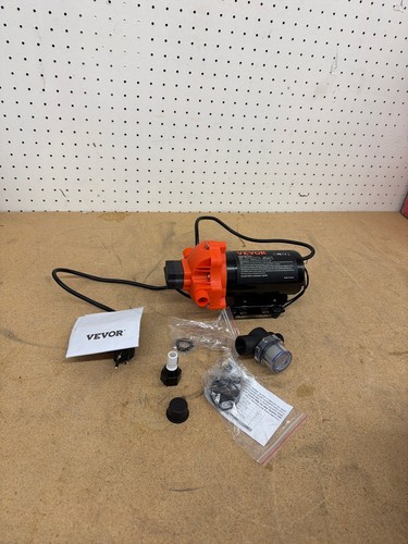 SKYSHALO RV Water Pressure Pump 3-Chambers 110V 3.3GPM 45PSI Adjustable