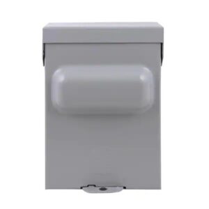 GE 30-Amp 120/240-Volt Fused AC Disconnect Gray TF30RCP