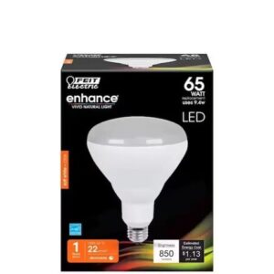 65-Watt Equivalent BR40 Dimmable CRI Recessed Flood LED Light Bulbs
