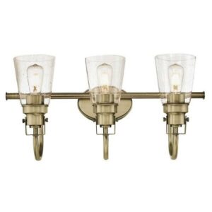 Westinghouse Lighting 6334000 Ashton Three-Light Indoor Wall Fixture, Antique...