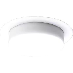 Progress Lighting 5 in. White Recessed Drop Opal Shower Trim