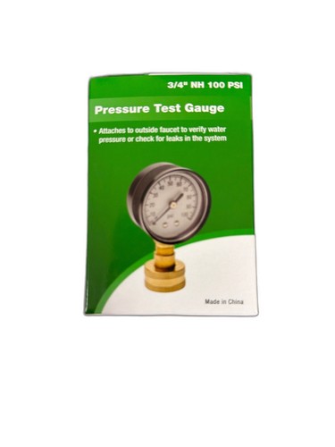 Water Source Water Test Pressure Gauge - Image 2