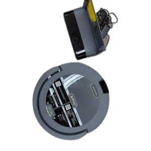 Shark Navigator 12" Robotic Vacuum Smart Navigation Gray Self-Cleaning Brushroll