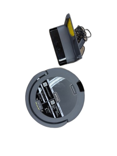Shark Navigator 12" Robotic Vacuum Smart Navigation Gray Self-Cleaning Brushroll