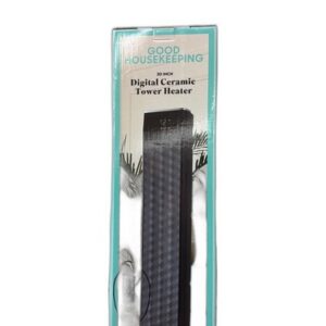GOOD HOUSEKEEPING 30" 1,500W Oscillating Ceramic Tower Space Heater NO Remote