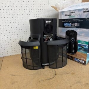 Shark HEPA Filter Air Purifier 650 sq.ft Grey w/ Timer for Dust, Smoke, Office