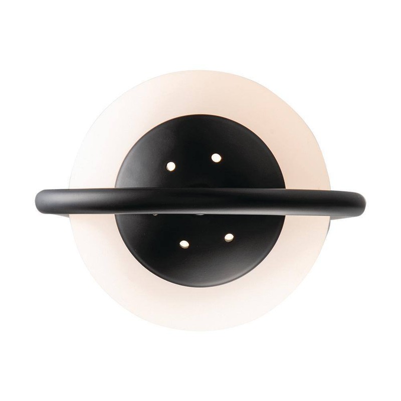 Monteaux Lighting 8 in. 1-Light Black Hanging Mini Pendant Light Fixture - Image 5