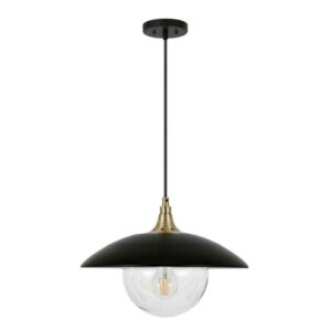 Meyer&Cross Alvia pendant in black and gold