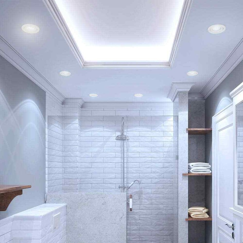 CE Ultra Spot Integrated LED 3 in Round Adj Color Temp Canless Recessed Light - Image 4