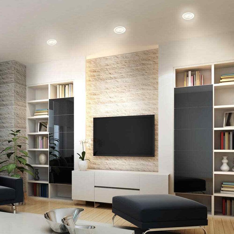 CE Ultra Spot Integrated LED 3 in Round Adj Color Temp Canless Recessed Light - Image 5
