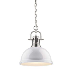 Golden Lighting Dunan Collection 1-Light Pewter Pendant