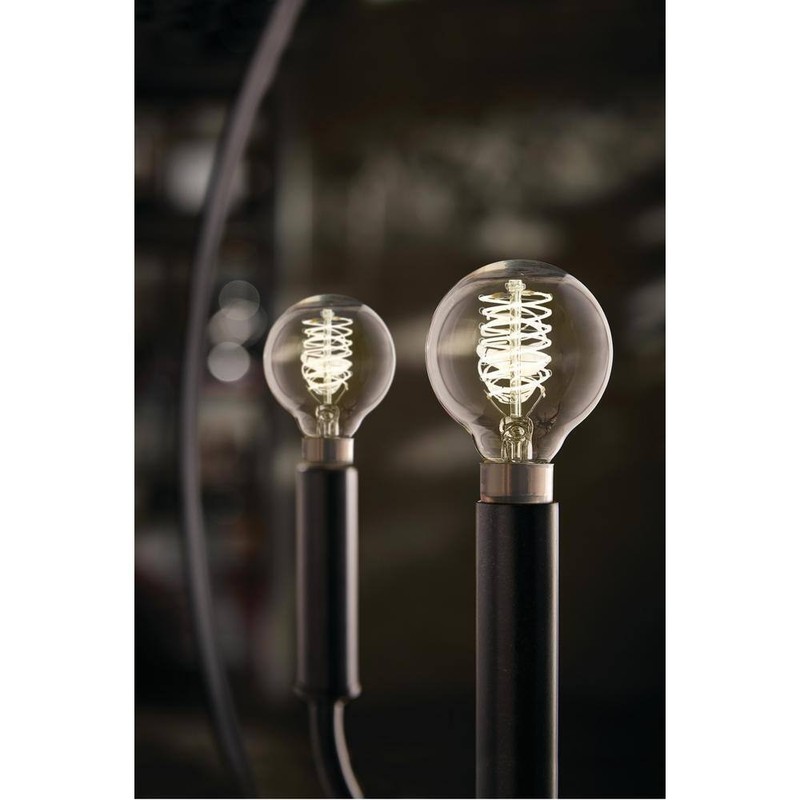 EcoSmart 60-Watt Equivalent G16.5 Dimmable Fine Bendy Filament LED Vintage Ediso - Image 7