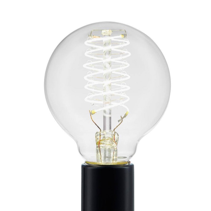 EcoSmart 60-Watt Equivalent G16.5 Dimmable Fine Bendy Filament LED Vintage Ediso - Image 10