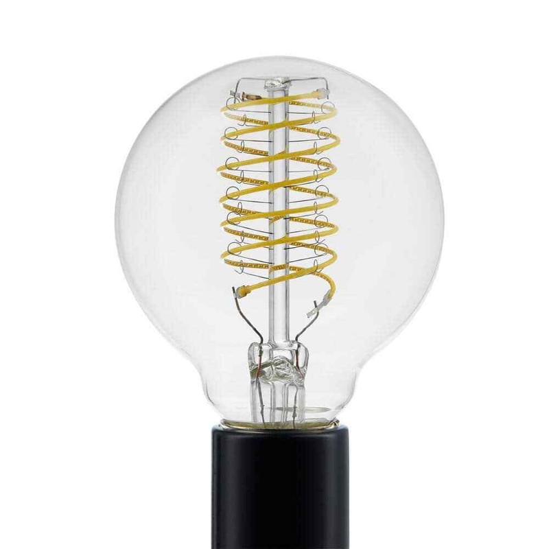 EcoSmart 60-Watt Equivalent G16.5 Dimmable Fine Bendy Filament LED Vintage Ediso - Image 11