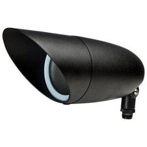 SATCO 1248 Lumen Low Voltage Matte Black Hardwired LED Landscape Flood Light