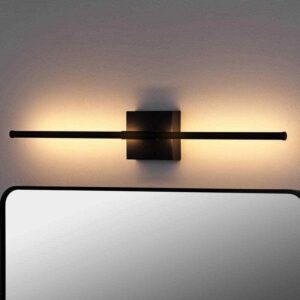 JONATHAN Y Makena 28" . 2-Light Oil Rubbed Bronze Dimmable Integrated LED Modern