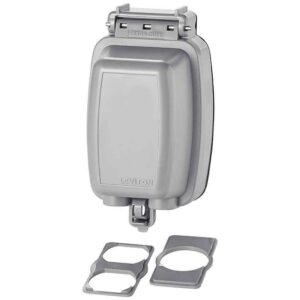 Leviton Decora/GFCI 1-Gang Extra Heavy Duty Raintight While-In-Use Device Mount